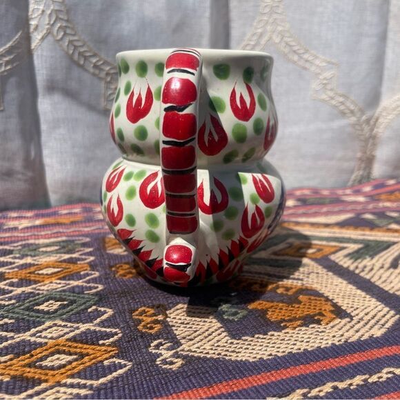 Vintage Handmade Ceramic Owl Mug - Picture 4 of 5